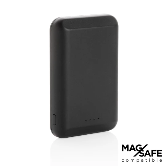 Magnetyczny, bezprzewodowy power bank 5000 mAh, 5W (P322.281)