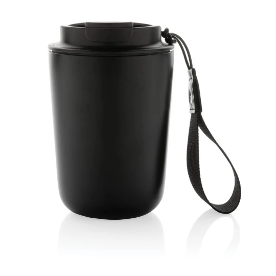 Kubek termiczny 380 ml Cuppa, stal nierdzewna z recyklingu (P435.021)