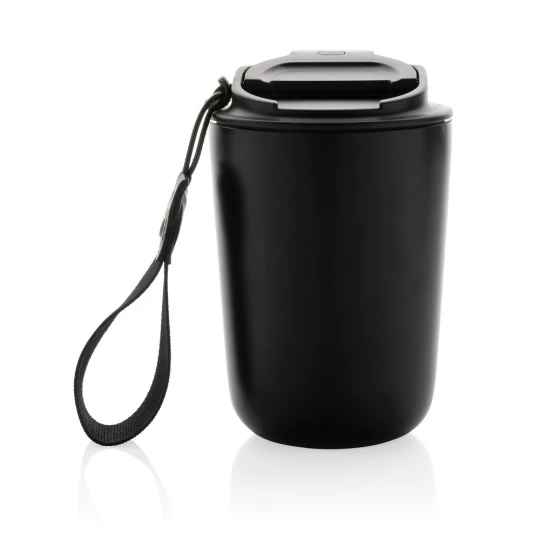 Kubek termiczny 380 ml Cuppa, stal nierdzewna z recyklingu (P435.021)