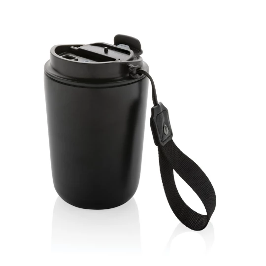 Kubek termiczny 380 ml Cuppa, stal nierdzewna z recyklingu (P435.021)
