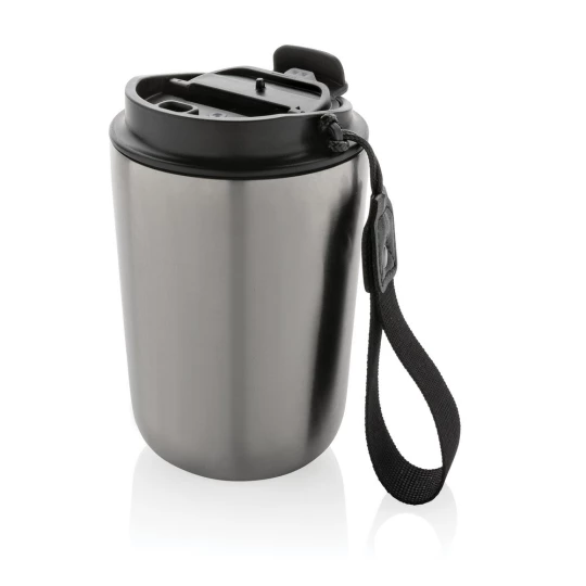 Kubek termiczny 380 ml Cuppa, stal nierdzewna z recyklingu (P435.022)