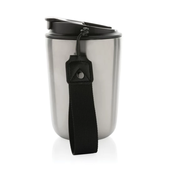 Kubek termiczny 380 ml Cuppa, stal nierdzewna z recyklingu (P435.022)