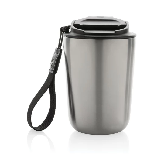Kubek termiczny 380 ml Cuppa, stal nierdzewna z recyklingu (P435.022)