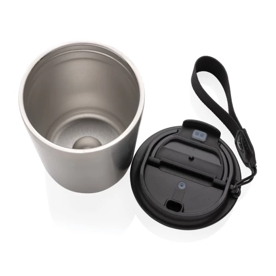 Kubek termiczny 380 ml Cuppa, stal nierdzewna z recyklingu (P435.022)