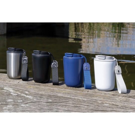 Kubek termiczny 380 ml Cuppa, stal nierdzewna z recyklingu (P435.022)