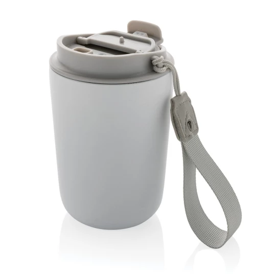 Kubek termiczny 380 ml Cuppa, stal nierdzewna z recyklingu (P435.023)