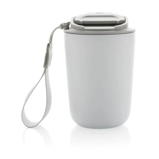 Kubek termiczny 380 ml Cuppa, stal nierdzewna z recyklingu (P435.023)