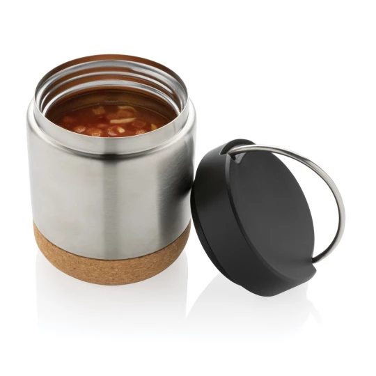 Termiczny pojemnik na żywność 400 ml Savory, stal nierdzewna z recyklingu (P435.302)