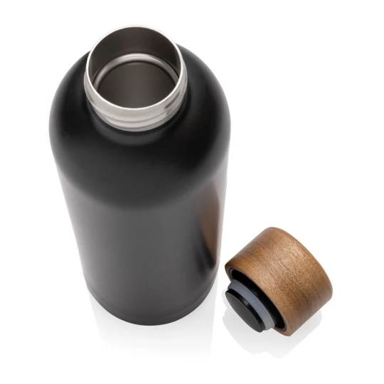 Butelka termiczna 500 ml Wood, stal nierdzewna z recyklingu (P435.531)