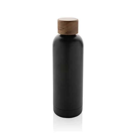 Butelka termiczna 500 ml Wood, stal nierdzewna z recyklingu (P435.531)
