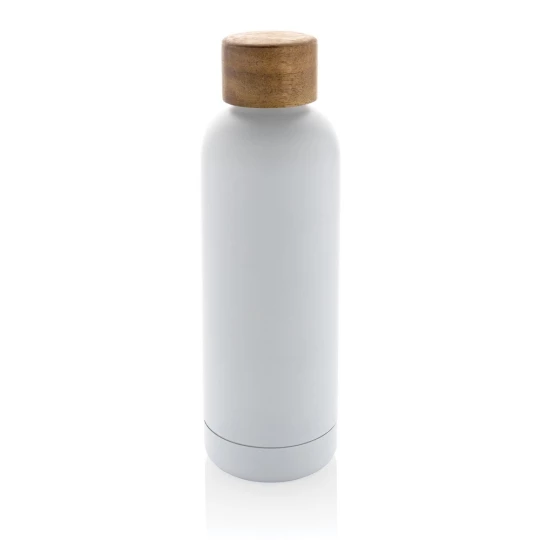 Butelka termiczna 500 ml Wood, stal nierdzewna z recyklingu (P435.533)