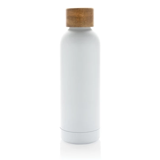 Butelka termiczna 500 ml Wood, stal nierdzewna z recyklingu (P435.533)