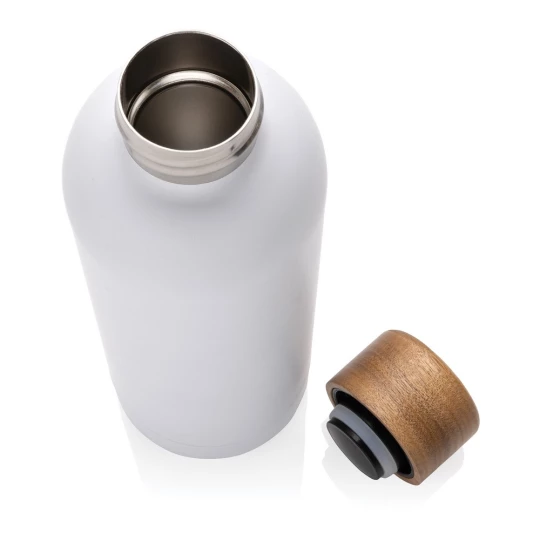 Butelka termiczna 500 ml Wood, stal nierdzewna z recyklingu (P435.533)