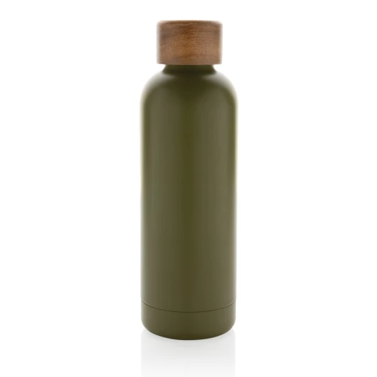 Butelka termiczna 500 ml Wood, stal nierdzewna z recyklingu (P435.537)