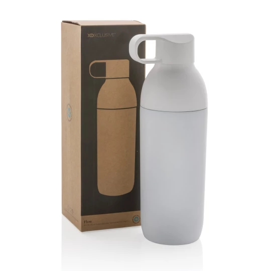 Butelka termiczna 540 ml Flow, stal nierdzewna z recyklingu (P435.543)