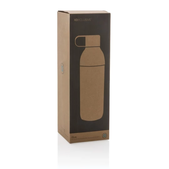 Butelka termiczna 540 ml Flow, stal nierdzewna z recyklingu (P435.545)