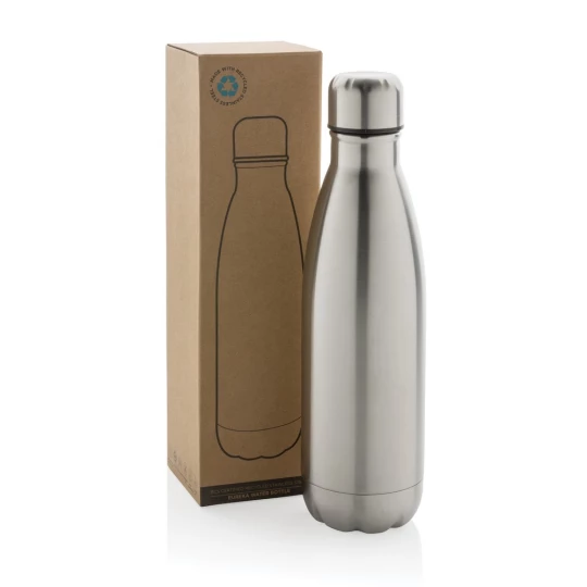 Butelka sportowa 500 ml Eureka, stal nierdzewna z recyklingu (P435.722)
