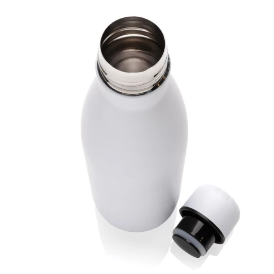 Butelka sportowa 500 ml Eureka, stal nierdzewna z recyklingu (P435.723)