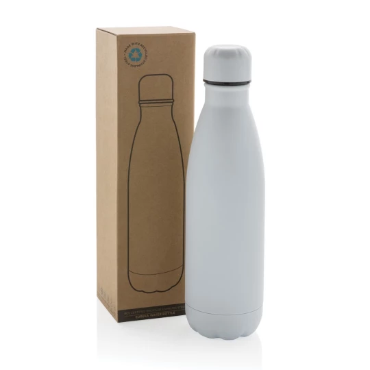 Butelka sportowa 500 ml Eureka, stal nierdzewna z recyklingu (P435.723)