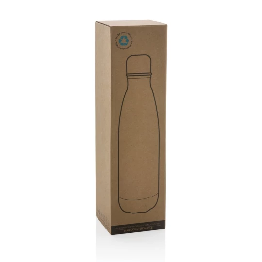 Butelka sportowa 500 ml Eureka, stal nierdzewna z recyklingu (P435.725)