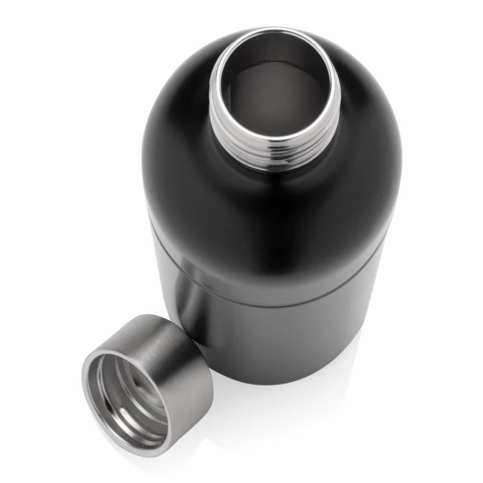 Butelka sportowa 800 ml Soda, stal węglowa z recyklingu (P435.801)