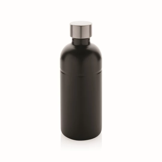 Butelka sportowa 800 ml Soda, stal węglowa z recyklingu (P435.801)