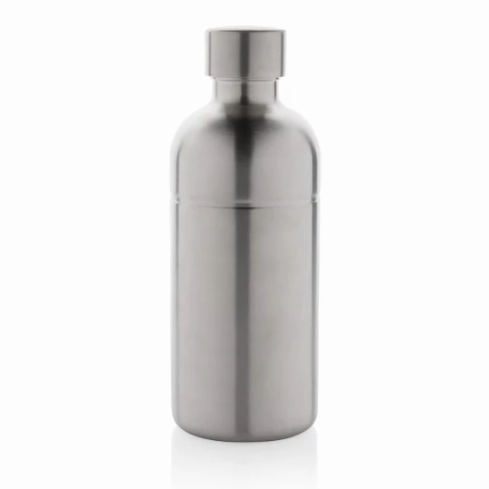 Butelka sportowa 800 ml Soda, stal węglowa z recyklingu (P435.802)