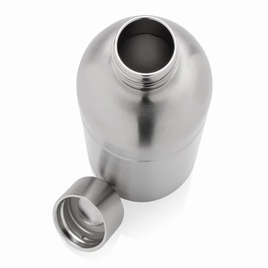 Butelka sportowa 800 ml Soda, stal węglowa z recyklingu (P435.802)