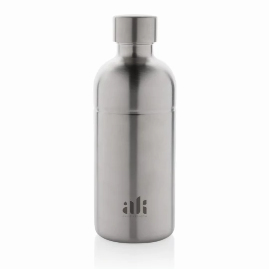 Butelka sportowa 800 ml Soda, stal węglowa z recyklingu (P435.802)