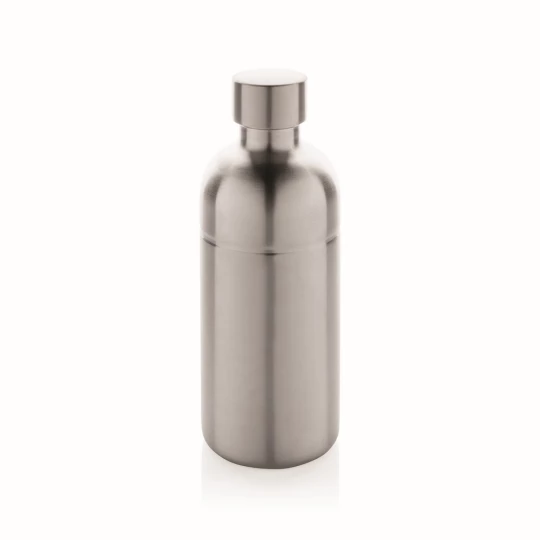 Butelka sportowa 800 ml Soda, stal węglowa z recyklingu (P435.802)
