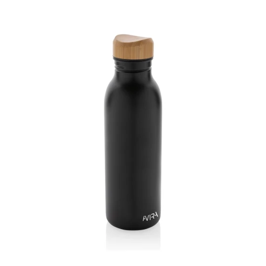 Butelka sportowa 600 ml, stal nierdzewna z recyklingu (P438.061)