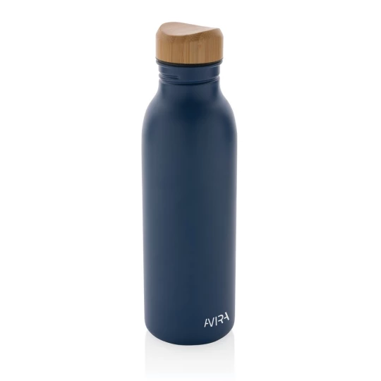 Butelka sportowa 600 ml, stal nierdzewna z recyklingu (P438.065)