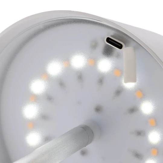 Lampka na biurko Pure Glowe, plastik z recyklingu (P513.283)