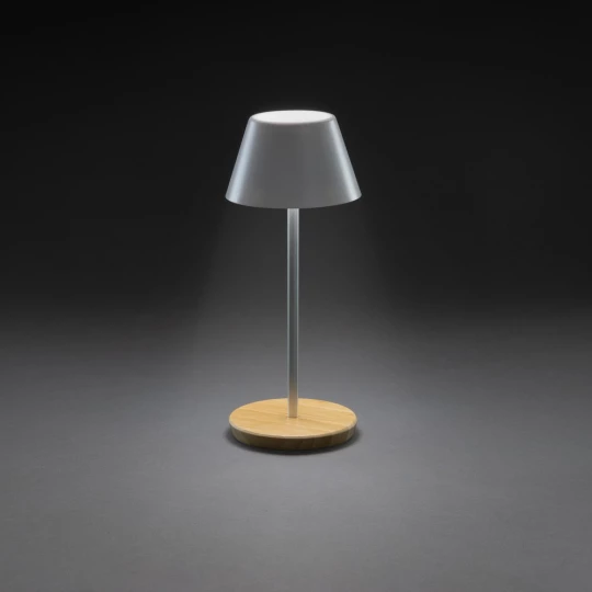 Lampka na biurko Pure Glowe, plastik z recyklingu (P513.283)
