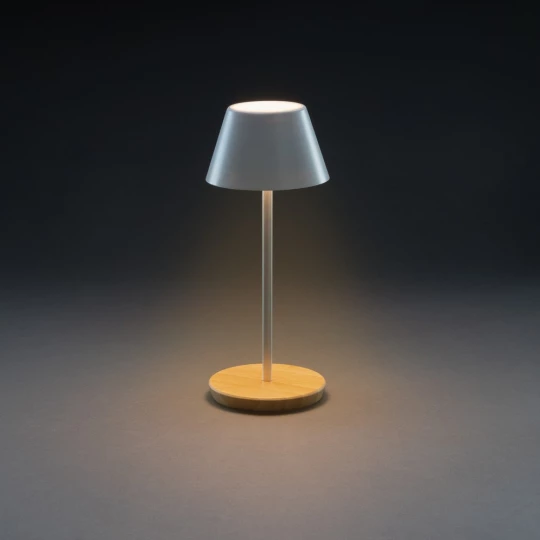 Lampka na biurko Pure Glowe, plastik z recyklingu (P513.283)