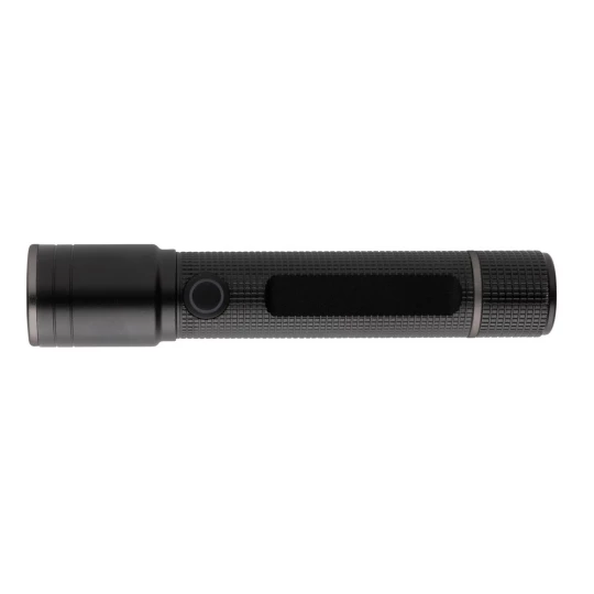 Kieszonkowa latarka Gear X, ładowana przez USB, aluminium z recyklingu (P513.901)