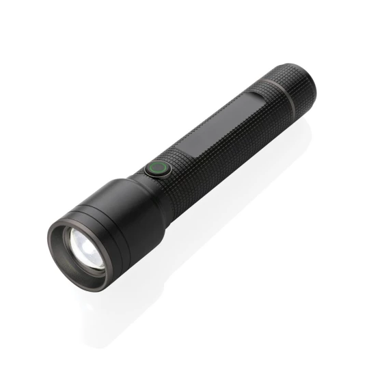 Latarka Gear X, ładowana przez USB, aluminium z recyklingu (P513.921)