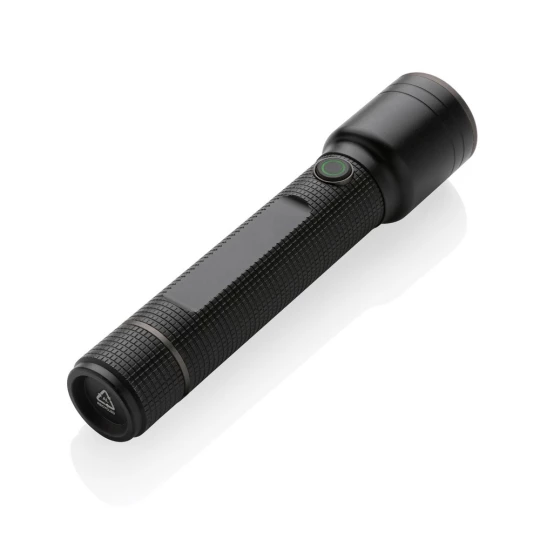 Latarka Gear X, ładowana przez USB, aluminium z recyklingu (P513.921)