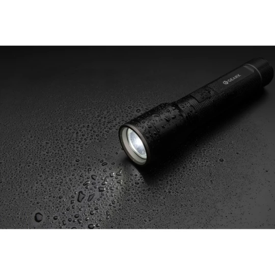 Duża latarka Gear X, ładowana przez USB, aluminium z recyklingu (P513.931)