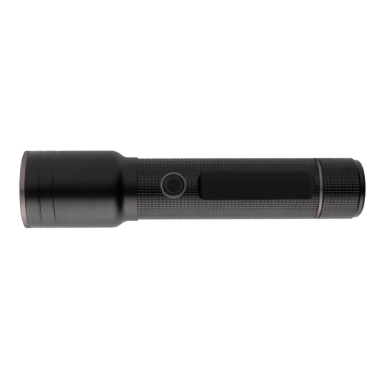 Duża latarka Gear X, ładowana przez USB, aluminium z recyklingu (P513.931)
