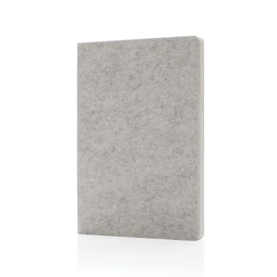 Notatnik z filcu z recyklingu A5 (P774.522)