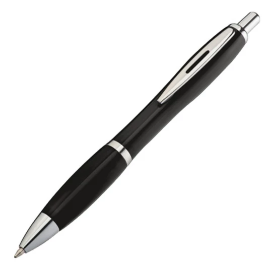 Długopis plastikowy - czarny - (GM-11679-03)