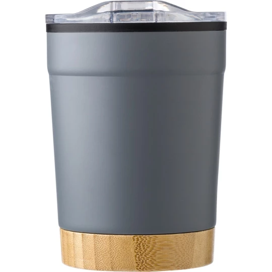 Kubek termiczny 300 ml z bambusowym elementem (V1179-15)