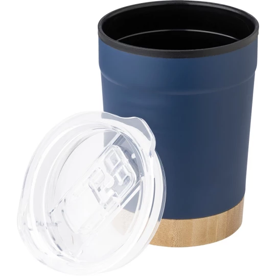 Kubek termiczny 300 ml z bambusowym elementem (V1179-04)