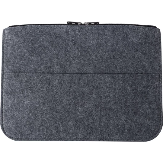 Teczka na dokumenty z filcu RPET, etui na laptopa 14