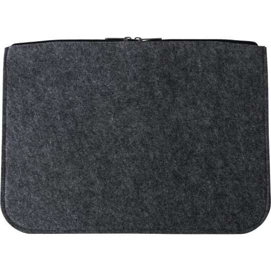 Teczka na dokumenty z filcu RPET, etui na laptopa 14