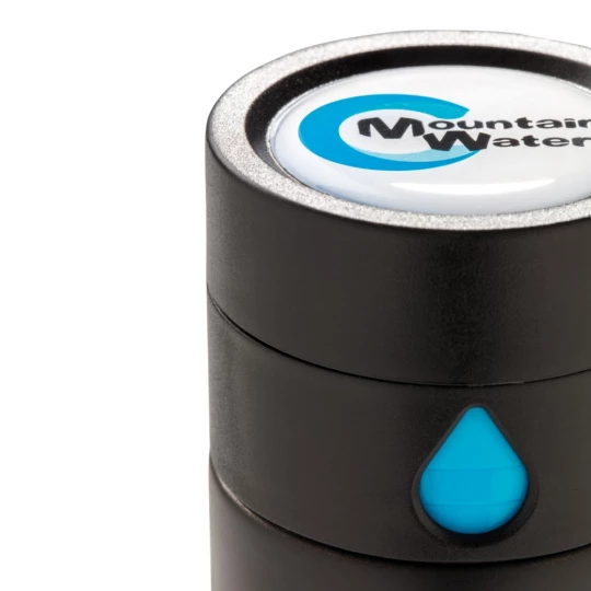 Butelka sportowa 650 ml Aqua, monitorująca ilość wypitej wody (P436.881)