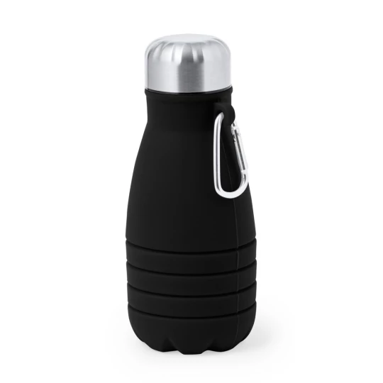 Składana butelka sportowa 550 ml z karabińczykiem (V1311-03)