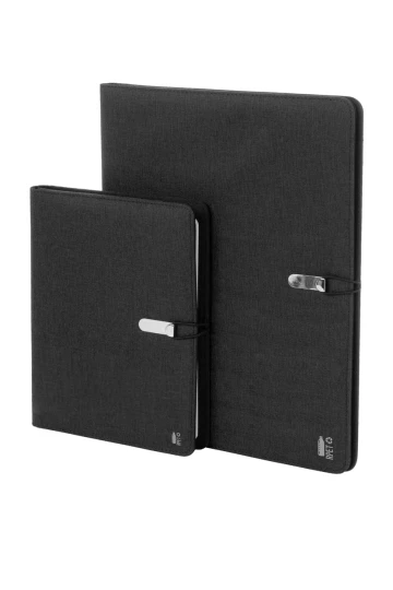 Shepherd A4 folder na dokumenty RPET - czarny (AP800745-10)