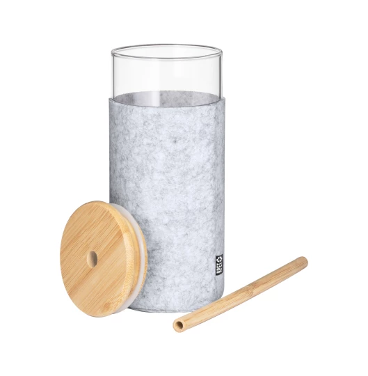 Zilber szklany kubek - ciemno szary (AP733327-80)